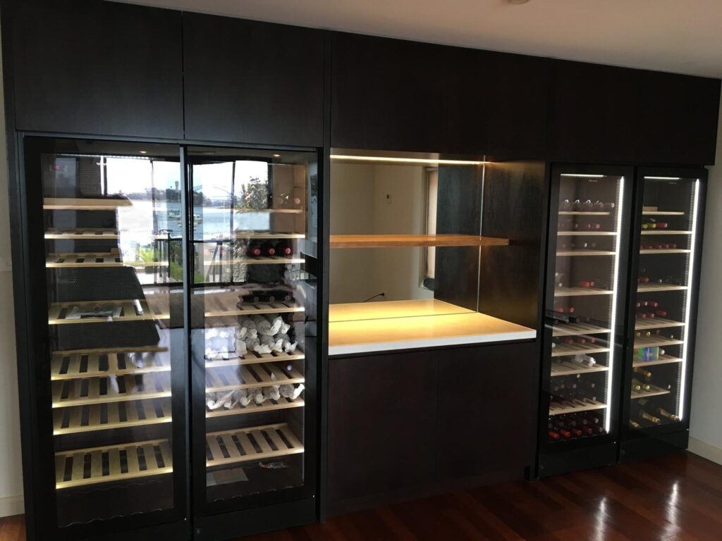 Drummoyne Custom Wine Cellar Brads Joinery
